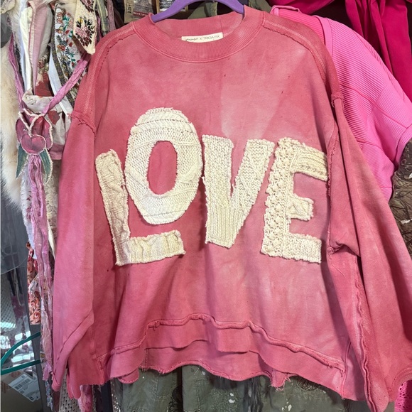 Free People Sweaters - Free people/ Tricia fix collab sweatshirt
